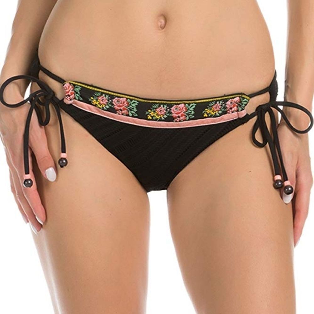 Isabella Rose Loop Tie Side Bottom Hipster Sz Med